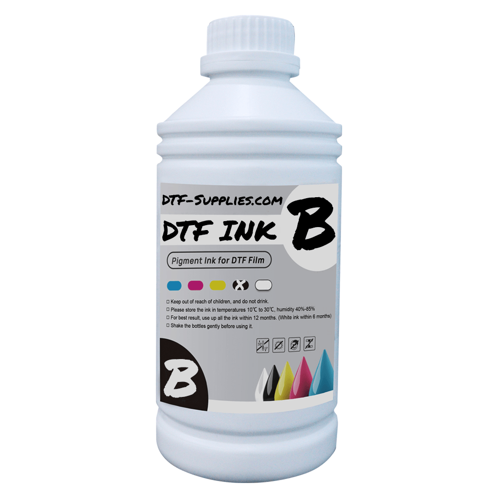 Premium Black Dtf Ink For Sharp, Detailed Prints