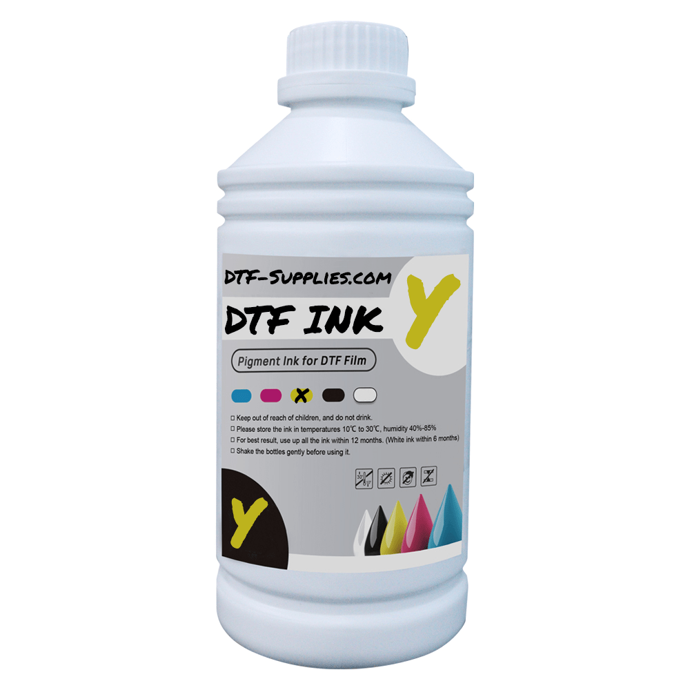 Vibrant Yellow Dtf Ink For Bright, Quality Prints