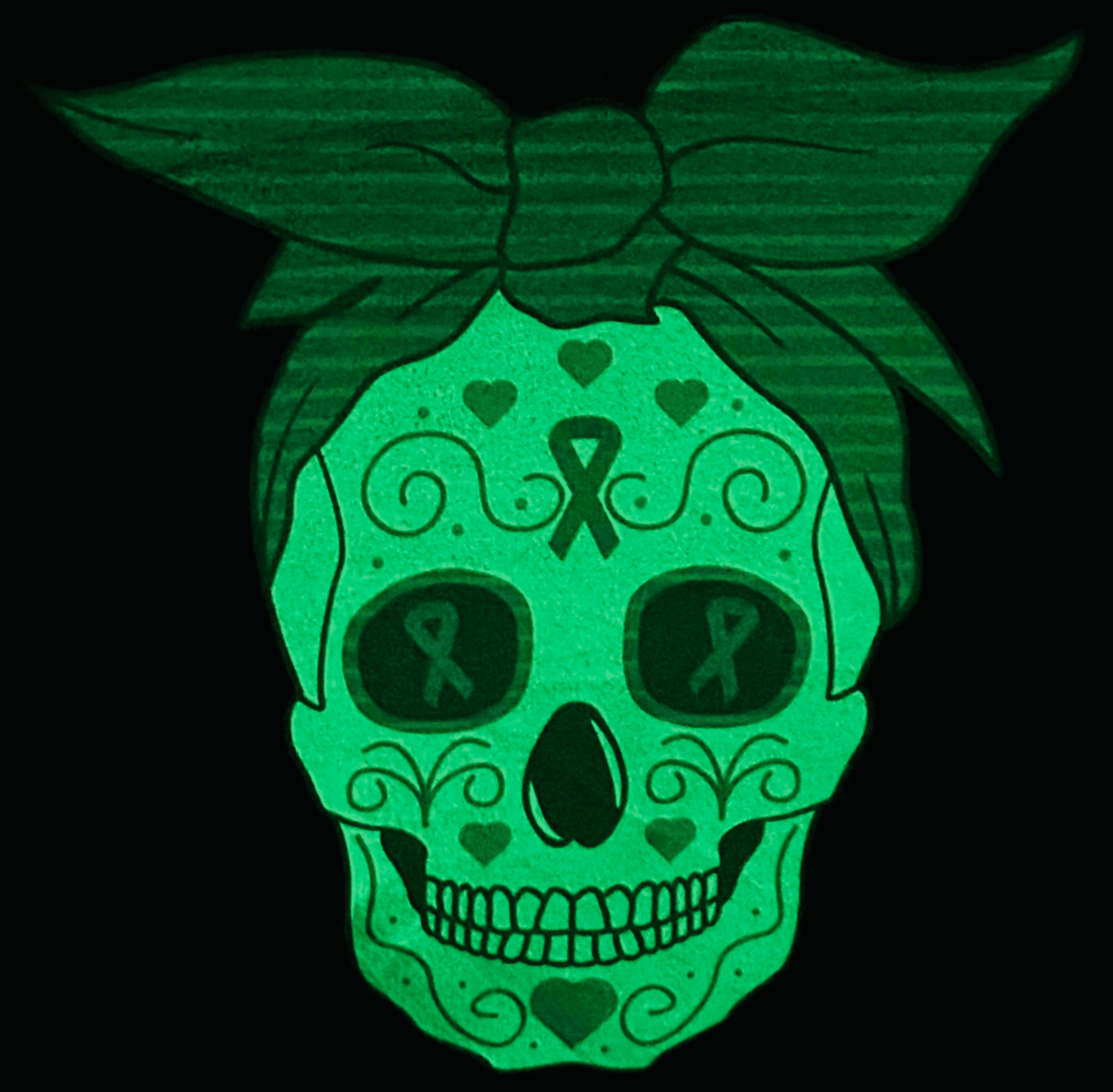 Glow In The Dark Dtf Transfer Gang Sheet 5 Custom Glow In The Dark Dtf Transfer For Apparel And Promotional Items