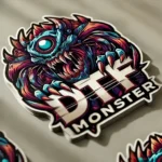 Custom Vinyl Stickers 3 Custom Vinyl Stickers Of A Monster