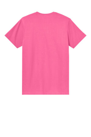 3000 Gildan G300 Light Cotton Tee, blank, Safety Pink, back